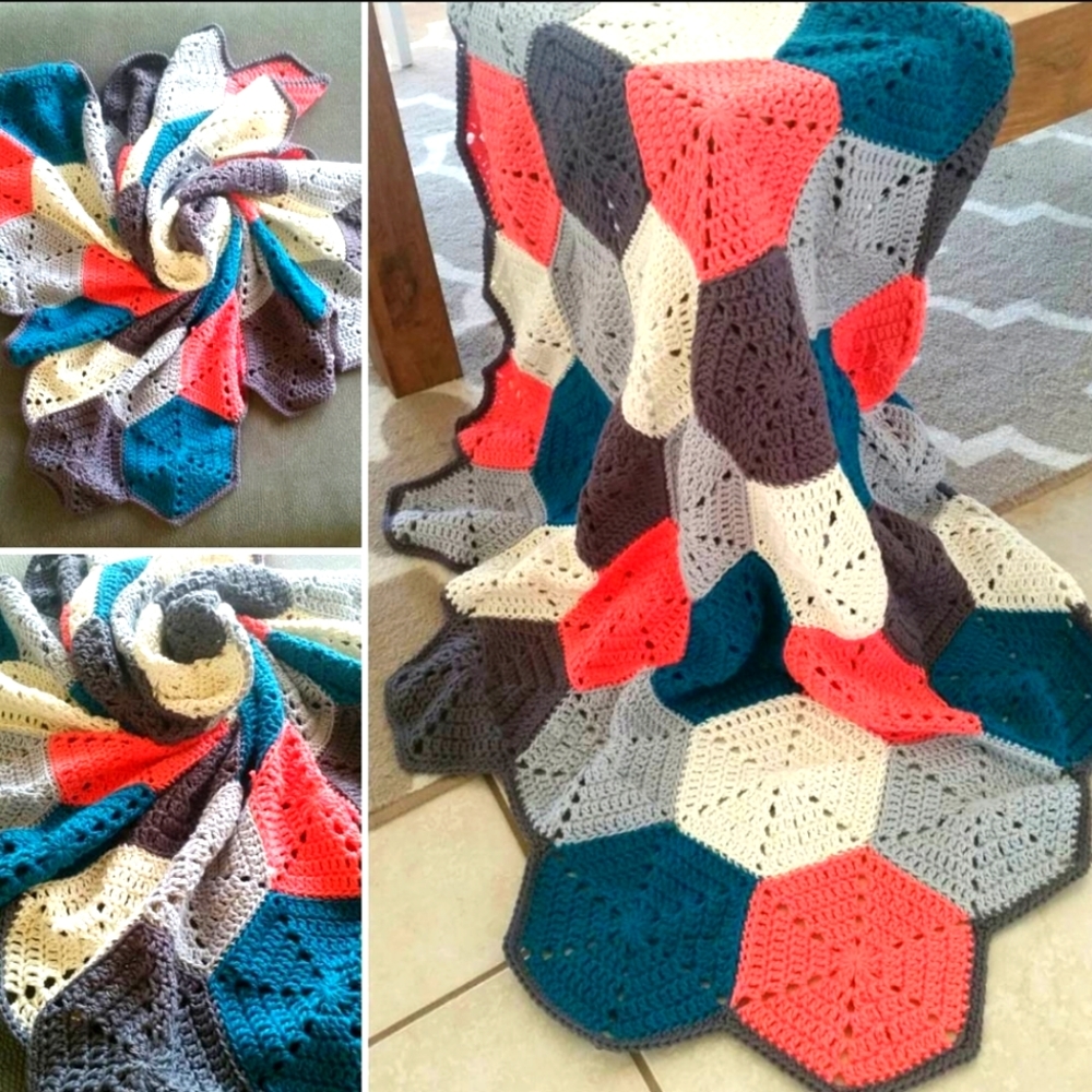Geometric Baby Blanket/Floor mat